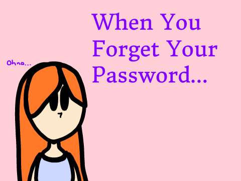 When You Forget Your Password... [New Character!]