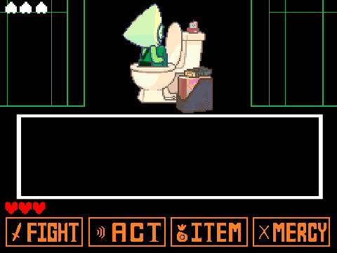 Peridot Undertale Fight