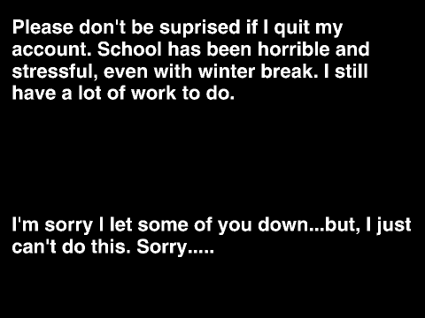 Sorry Guys......