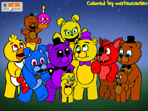 FNaF Colouring Contest #1