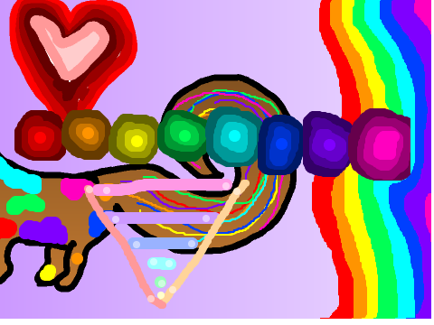 LOVE THE COLORS!! we are all alike no more black and white lets be rainbows