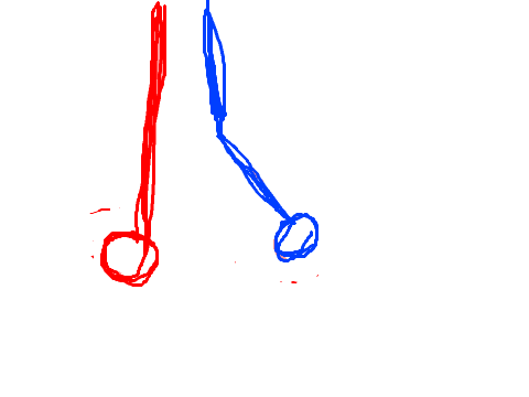 VERY roughly sketched walk cycle