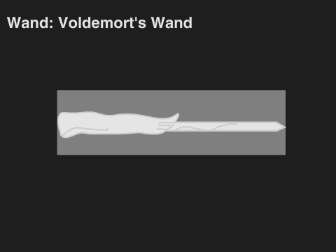 Voldemort's Wand