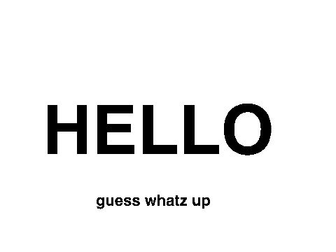hello