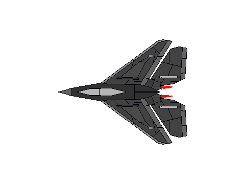 Futuristic Plane for Bladezer