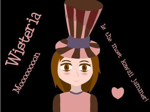 WisteriaMoon Fan Art! (^・ω・^ )