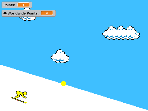 Skiing simulator