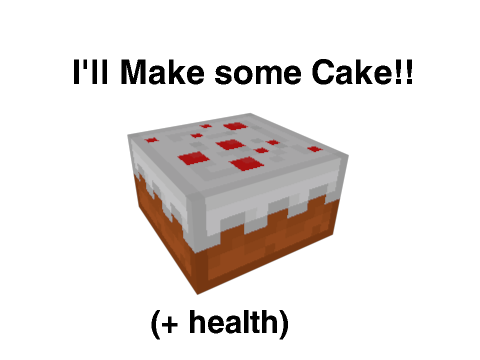 I'll make some Cake.