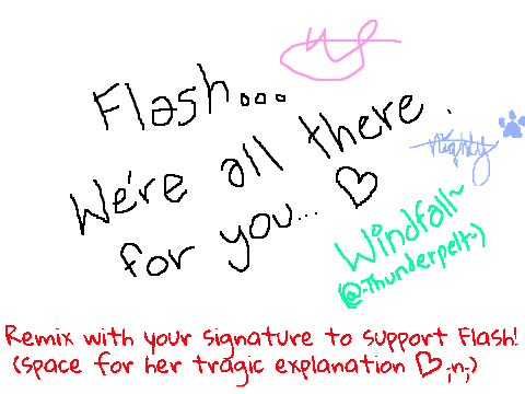 SIGN HERE FOR FLASH! <3 remix