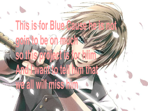 We Will Miss You Blue