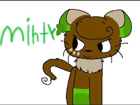 Minty the kitty