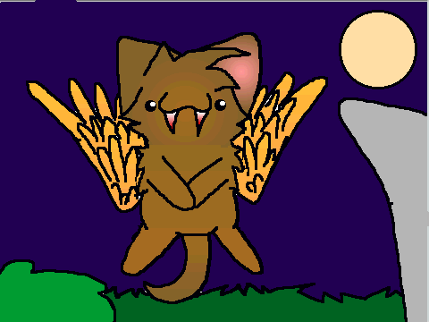 Halloween chibi coloring contest-my entry