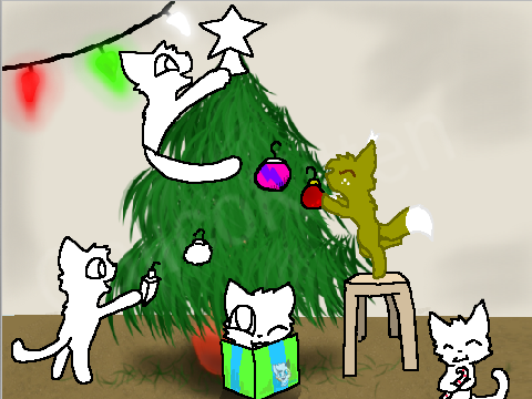 Add Your OC Decorating A Tree! remix remix