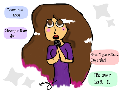 Me singing SU songs