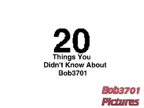 20 Things You Didn't Know About Bob3701