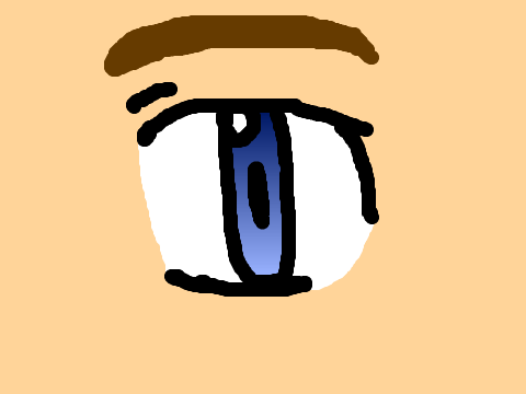 animation practice (anime eye)