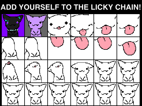 Add Yourself to the Licky Chain! 