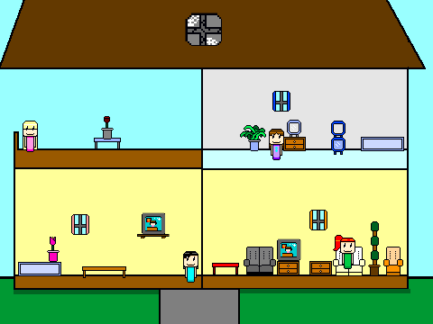 Doll House - Main Areas 