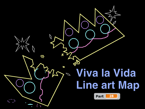 Viva La vida ~ Lineart Map ~ 