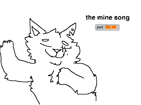 the mine song but it's a wolfy MAP