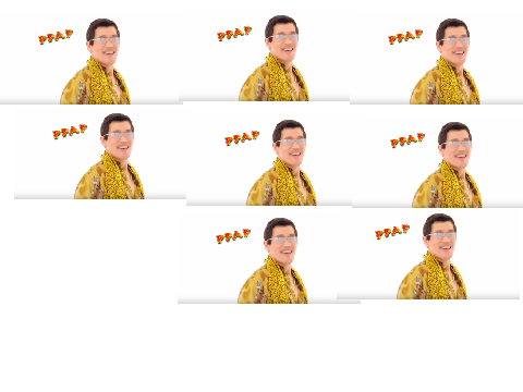 ppap輪唱10連続