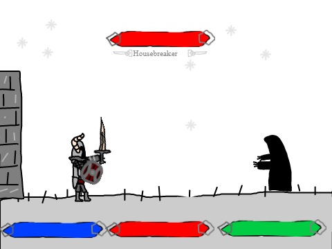 SKYRIM battle