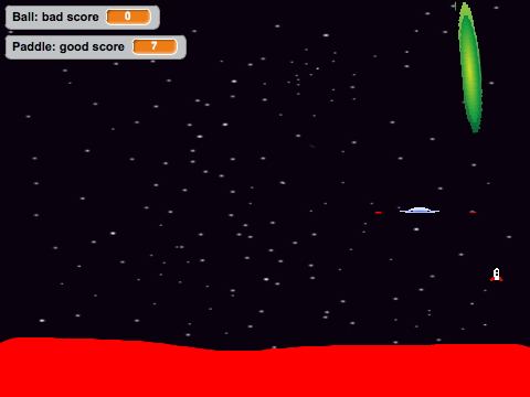 Alien lander.