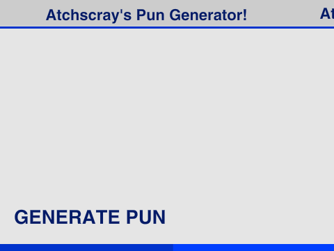 Pun Generator