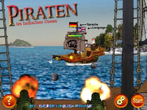 Pirates in the Indian ocean
