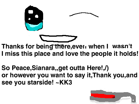 A final Log from your's truly.