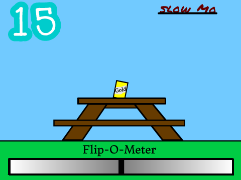 Water bottle flip