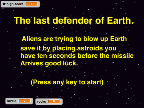 The last defender of Earth