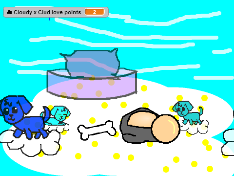 Cloudy and Clud's home.
