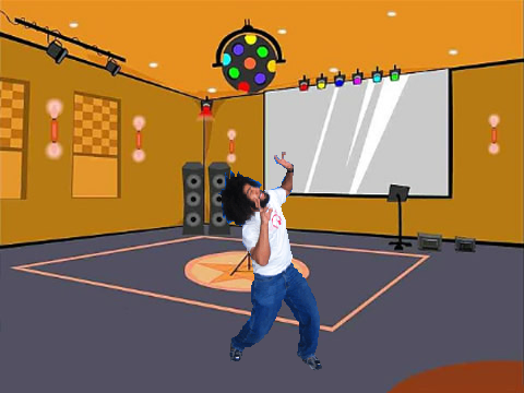 Dancing in the spotlight
