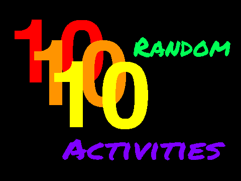 10 random activities