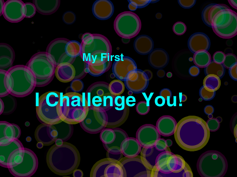 I Challenge You! #1
