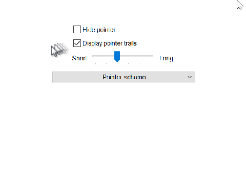 Windows Mouse Trails