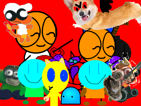Caramell Dancing Rainbow Version (Add Yourself) (A Cat Added)
