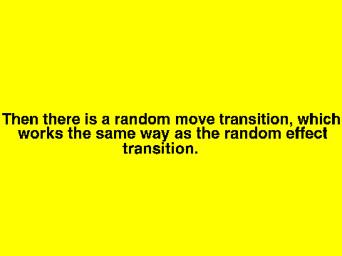Transition Engine
