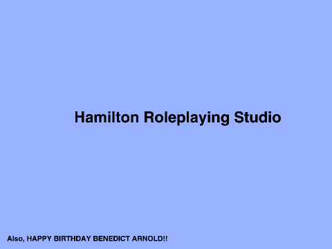 Hamilton Roleplay Studio