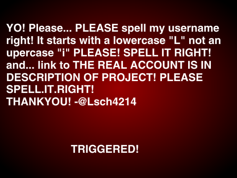 PLEASE READ!