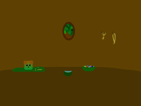 Moss's den