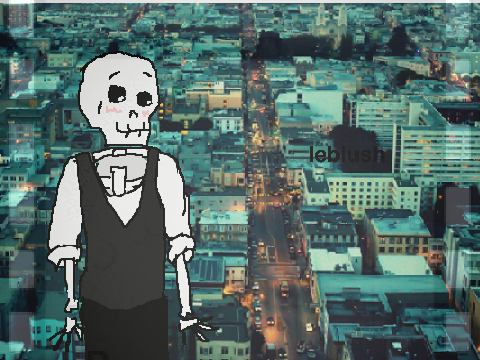 Spooky Scary Skeletons MEME collab wip