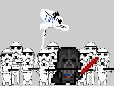 star wars imperial march!