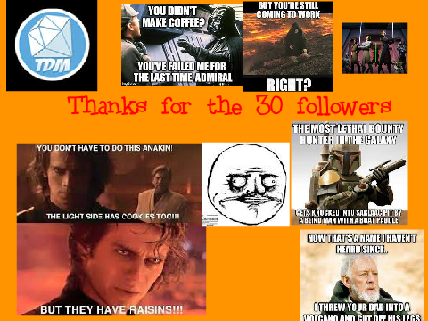 Thanks for da 30 followers