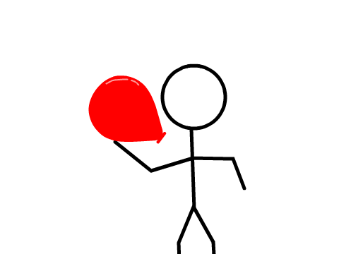 WebCam Balloon Physics Simulator