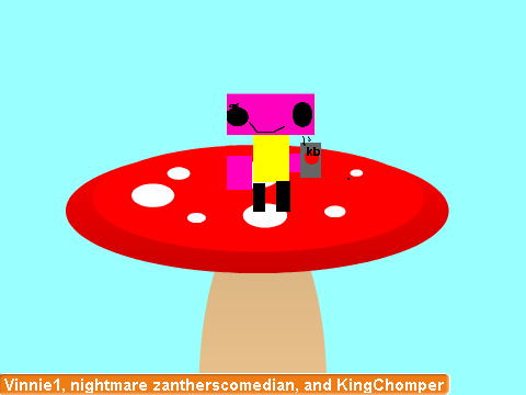 Add yourself fighting to get on the mushroom! remix remix remix remix remix