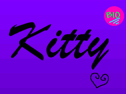 Kitty for pet contest thing