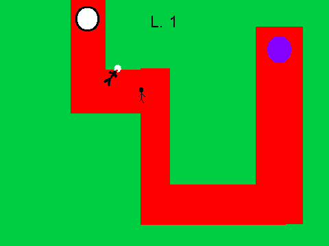 Slender maze game