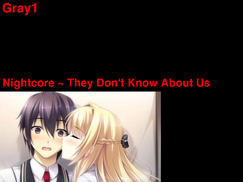 Nightcore ~ They Don't Know About Us
